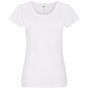 fruit of the loom Original T Lady-Fit blanc