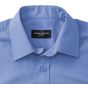 Russell Chemise en Popeline Polyester/Coton classique manches courtes homme corporate blue