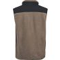 Tee Jays Mountain Fleece Bodywarmer clay/black