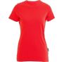 HRM Womens's Luxury Roundneck Tees Red