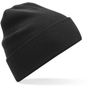 Beechfield Bonnet Original à revers en Coton Biologique black