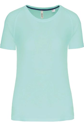 Image produit T-shirt de sport à col rond recyclé femme