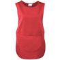 Premier Chasuble avec poche pour femme red