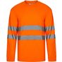 Velilla Tee-shirt à manches longues haute visibilité fluo_orange