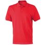James&Nicholson Men's Elastic Polo red/white
