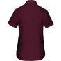Kariban Chemise popeline polycoton manches courtes entretien facile femme wine