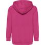 fruit of the loom Kids classic hooded sweat fuchsia