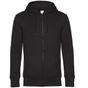 B&C Collection B&C King Zipped Hood_° black_pure