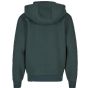 Build Your Brand Kids Fluffy Zip Hoody Bottle green