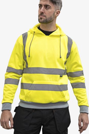 Hi-Vis workwear hoody cork
