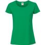 fruit of the loom Ladies Iconic 195 Ringspun Premium T vert_kelly