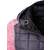 James&Nicholson Ladies´ Knitted Hybrid Jacket pink_melange/anthracite_melange