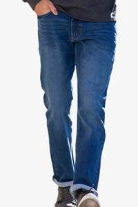 Image produit Jeans RL70 stretch coupe droite brossé LUNO