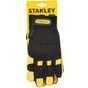 Stanley Workwear Gants hybrides en cuir Stanley Performance black/yellow