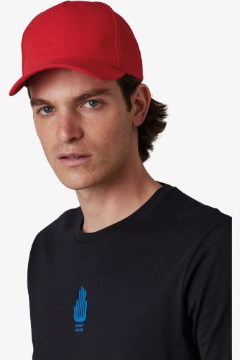 Image produit Casquette en coton et polyester recyclés K-loop tracking - 5 panneaux