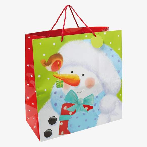 Giant gift bag - Santa or snowman christmas shop