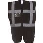Yoko Gilet multifonction haute visibilité black
