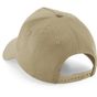 Beechfield Casquette à 5 panneaux avec patch amovible desert_sand