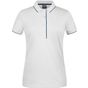 James&Nicholson Ladies´ Polo Stripe white/navy