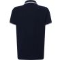 JHK Man regular polo navy/white