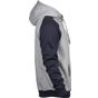 Tee Jays Two-tone hooded sweatshirt heather/navy