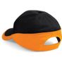 Beechfield Casquette de compétition Teamwear black/orange