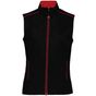 WK Designed To Work Gilet Day To Day femme black/red