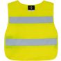 Korntex Chasuble/Poncho de sécurité pour enfant et adulte Signal yellow