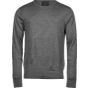 Tee Jays Crew Neck Knit grey_melange