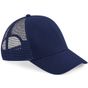 Beechfield Casquette filet en coton biologique oxford_navy