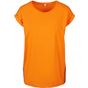 Build Your Brand Ladies Extended Shoulder Tee paradise_orange