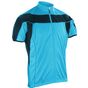 Spiro Spiro bikewear full zip top aqua/black