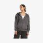 Build Your Brand Ladies Vintage Heavy Zip Hoody