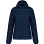 Kariban doudoune légère capuche femme navy
