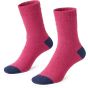 Pelot Morgan - Chaussettes mixtes framboise/cosmos