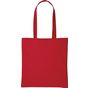 Nutshell Sac de courses en coton avec anses longues hot_red