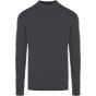 HRM Men´s Premium Highneck Longsleev Tees Dark grey