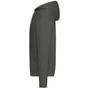 fruit of the loom Classic Hooded Sweat Jacket light_graphite