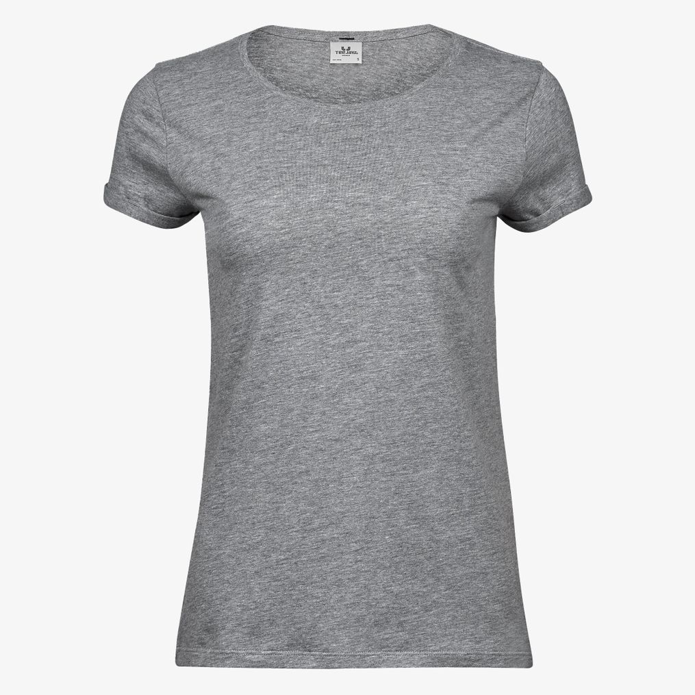 Women's roll-up tee tee jays