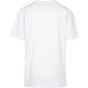 Build Your Brand Organic Heavy Oversize Tee white