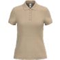 iDeal Basic Brand Polo piqué femme 200 ideal_sand