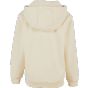 Build Your Brand Kids Fluffy Hoody White sand