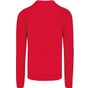 Kariban Pull col V homme red