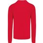 kariban Pull col V homme red