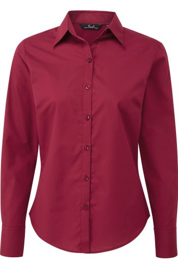 Image produit Chemisier popeline à manches longues pour femme