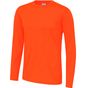 awdis just cool Long Sleeve Cool T electric_orange