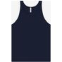 Bella Unisex jersey tank navy