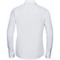 Russell Chemise en Popeline 100% Coton classique manches longues femme white