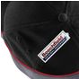 Beechfield Casquette de compétition Teamwear black/graphite_grey/classic_red