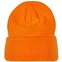 Build Your Brand Heavy Knit Beanie orange